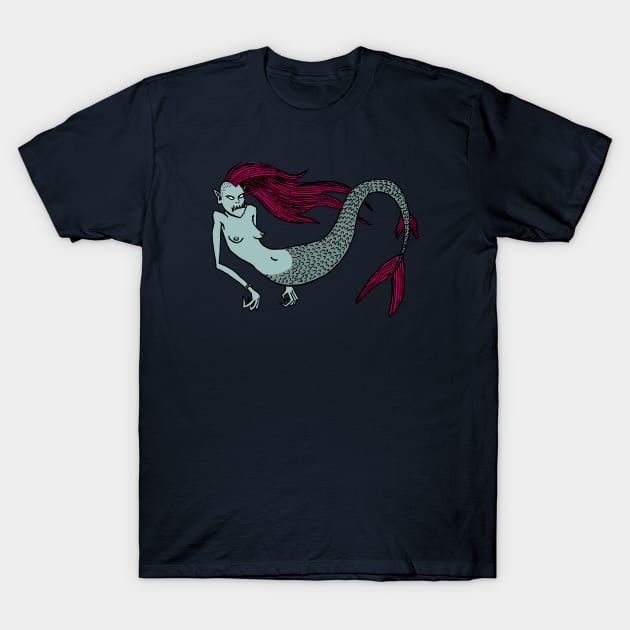 MERMAID T-Shirt by Figbar Lonesome